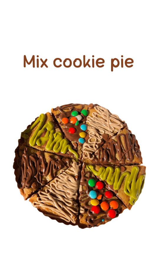 Cookie Pie With Different Flavors